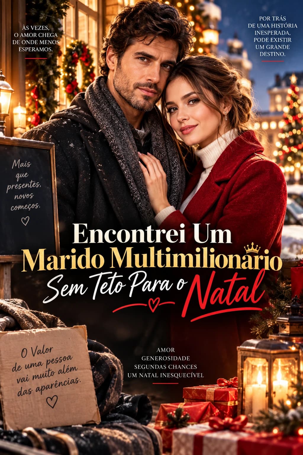 Encontrei Um Marido Multimilionário Sem Teto Para o Natal